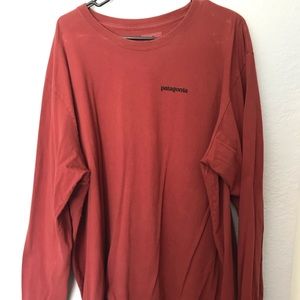 Patagonia Long Sleeve!!!! Reddish brown color